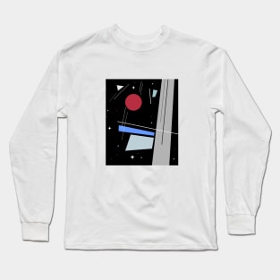 Abstract shapes and forms in space. Long Sleeve T-Shirt